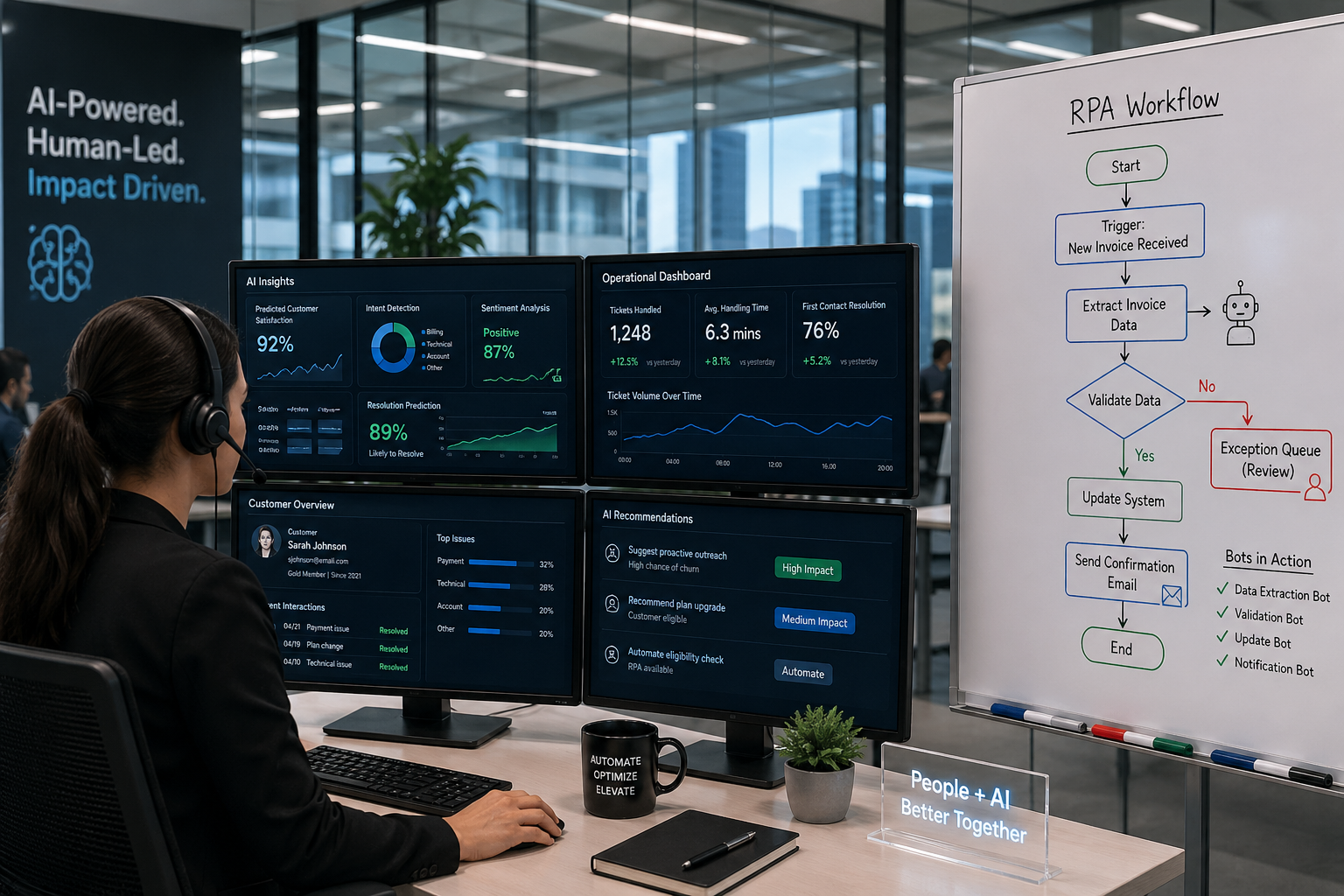 Boost Business Efficiency with Call Center Technology and Virtual Customer Support Automation