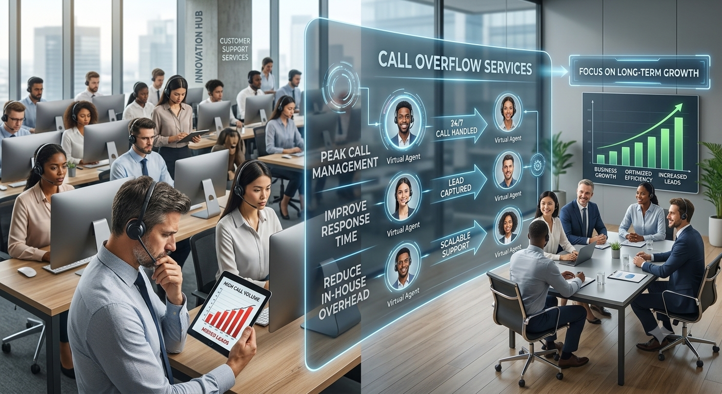 Call Overflow Services: Scale Your Business Without Missing Leads