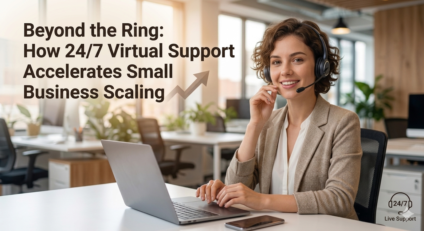 How 24/7 Virtual Support Accelerates Small Business Scaling