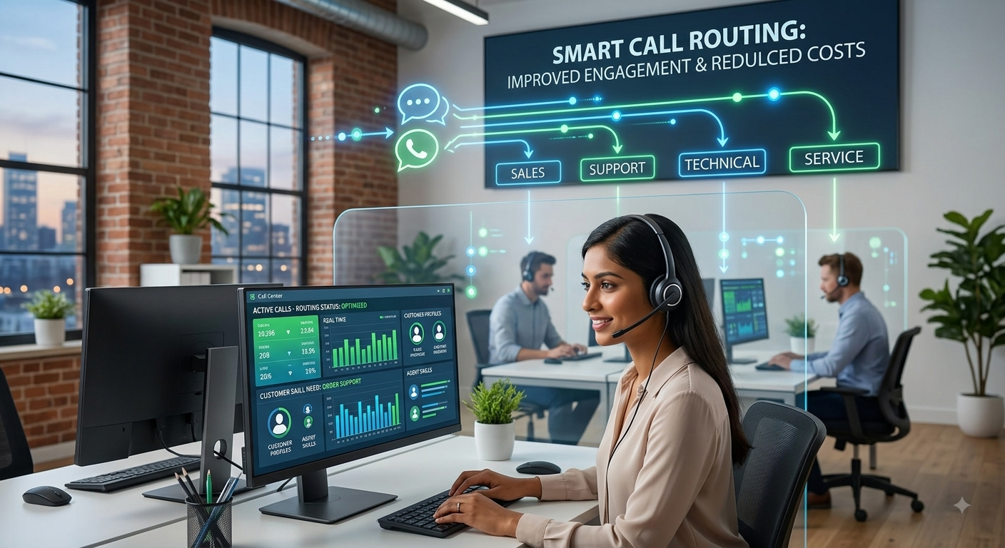 How Smart Call Routing Improves Customer Engagement and Reduces Costs